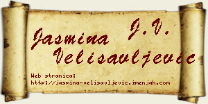 Jasmina Velisavljević vizit kartica